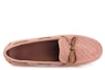 Shop (W) Bottega Veneta Flat Calfskin Intrecciato Lace-Up 'Nude' Kulit Betis Lutsinar 283058VFCA16813