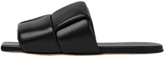 (Women) Bottega Veneta Flat Sandal 'Black' 741259-VBSD0-1000 (Women) Bottega Veneta Flat Sandal 'Black' 741259-VBSD0-1000