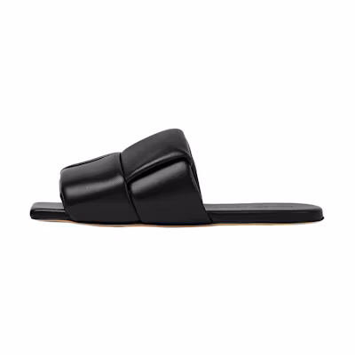 (W) Bottega Veneta Flat Sandal 'Black'