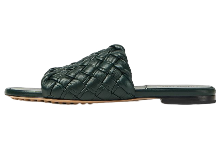 (Women) Bottega Veneta Flat Sandal 'Inkwell' 708880V28N04615