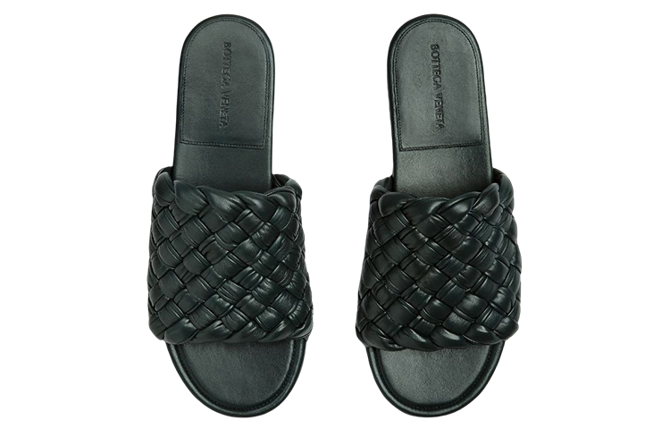 (W) Bottega Veneta Flat Sandal 'Inkwell' 圖 3