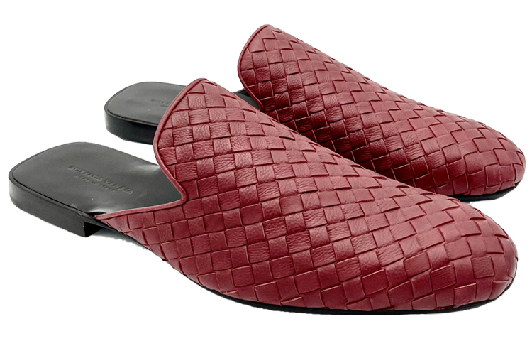 Order (W) 보테가베네타 레드블랙 플랫 샌들 456657V0AH06453