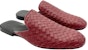 (W) Sandal Rata Bottega Veneta 'Merah Hitam' 456657V0AH06453