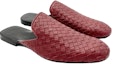 Order (W) Sandal Rata Bottega Veneta 'Merah Hitam' 456657V0AH06453