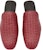 (W) Sandal Rata Bottega Veneta 'Merah Hitam' 456657V0AH06453