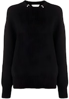(Women) Bottega Veneta FW21 Wool Pullover Sweater with Ring Detail in Black. 665073V0Z401000 (Women) Bottega Veneta FW21 Wool Pullover Sweater with Ring Detail in Black. 665073V0Z401000