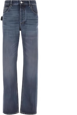 (Women) Bottega Veneta FW22 Blue Washed Mid-Rise Straight-Leg Jeans. 710772V2EN04715 Buy (Women) Bottega Veneta FW22 Blue Washed Mid-Rise Straight-Leg Jeans. 710772V2EN04715