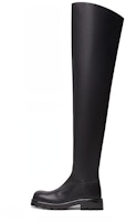 (Women) Bottega Veneta High-Top Boot 'Black Leather' 677309V1AY01000 (Women) Bottega Veneta High-Top Boot 'Black Leather' 677309V1AY01000