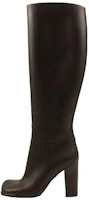 (Women) Bottega Veneta High-Top Leather Boot 'Brown' 677272V1AO02113 (Women) Bottega Veneta High-Top Leather Boot 'Brown' 677272V1AO02113