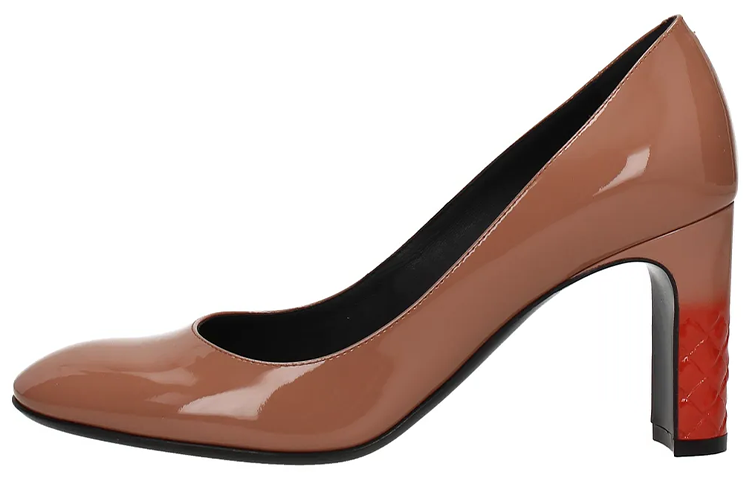 (W) Bottega Veneta High Heel 'Beige Patent'