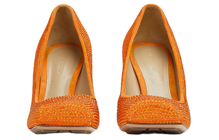 (W) Bottega Veneta High Heel 'Crystal Orange' 圖 2
