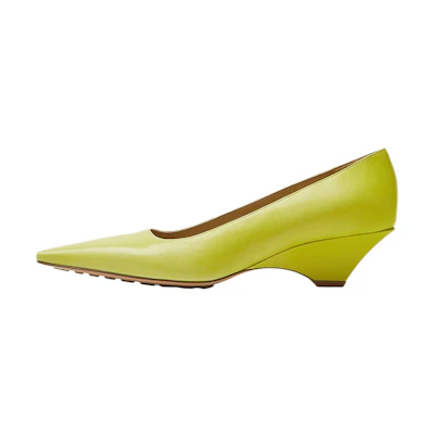 (W) Bottega Veneta High Heel 'Kiwi Green'