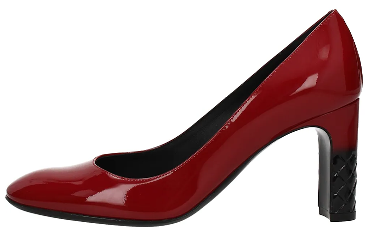 (W) Bottega Veneta High Heel 'Red Patent Leather'