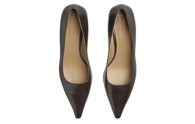 Lookbook (Women) Bottega Veneta High Heel Leather 'Deep Brown' 690450V1TR02113