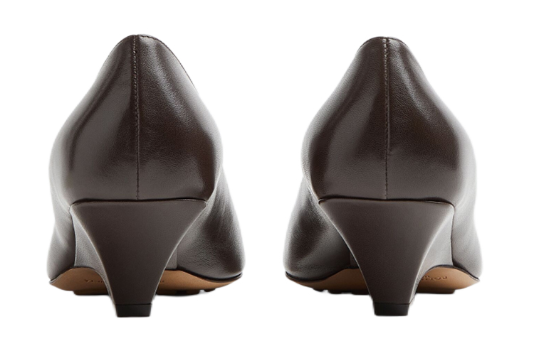 Shop (Women) Bottega Veneta High Heel Leather 'Deep Brown' 690450V1TR02113