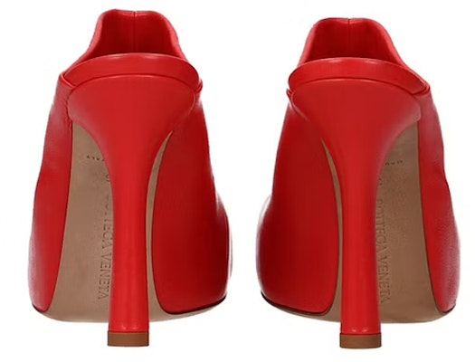 (W) Bottega Veneta Heels Kulit Merah 630148VBP406144 Purchase (W) Bottega Veneta Heels Kulit Merah 630148VBP406144