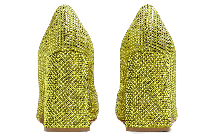 (W) Bottega Veneta High Heel with Rhinestones 'Green' 圖 4