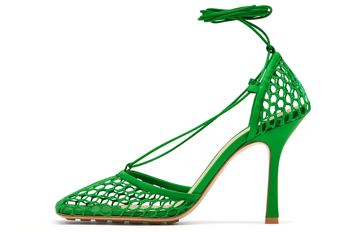 (W) Bottega Veneta High Heels 'Green'