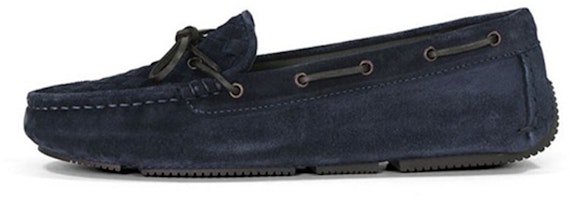(Women) Bottega Veneta Intrecciato Lace-Up Flat 'Dark Blue' 283058VFCA14030 (Women) Bottega Veneta Intrecciato Lace-Up Flat 'Dark Blue' 283058VFCA14030