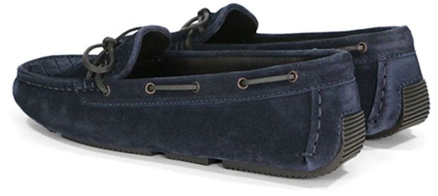 (Women) Bottega Veneta Intrecciato Lace-Up Flat 'Dark Blue' 283058VFCA14030 Lookbook (Women) Bottega Veneta Intrecciato Lace-Up Flat 'Dark Blue' 283058VFCA14030