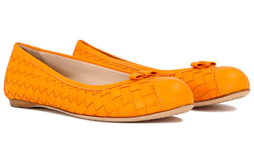 (W) Bottega Veneta Intrecciato Slip-On 'Orange' 圖 2