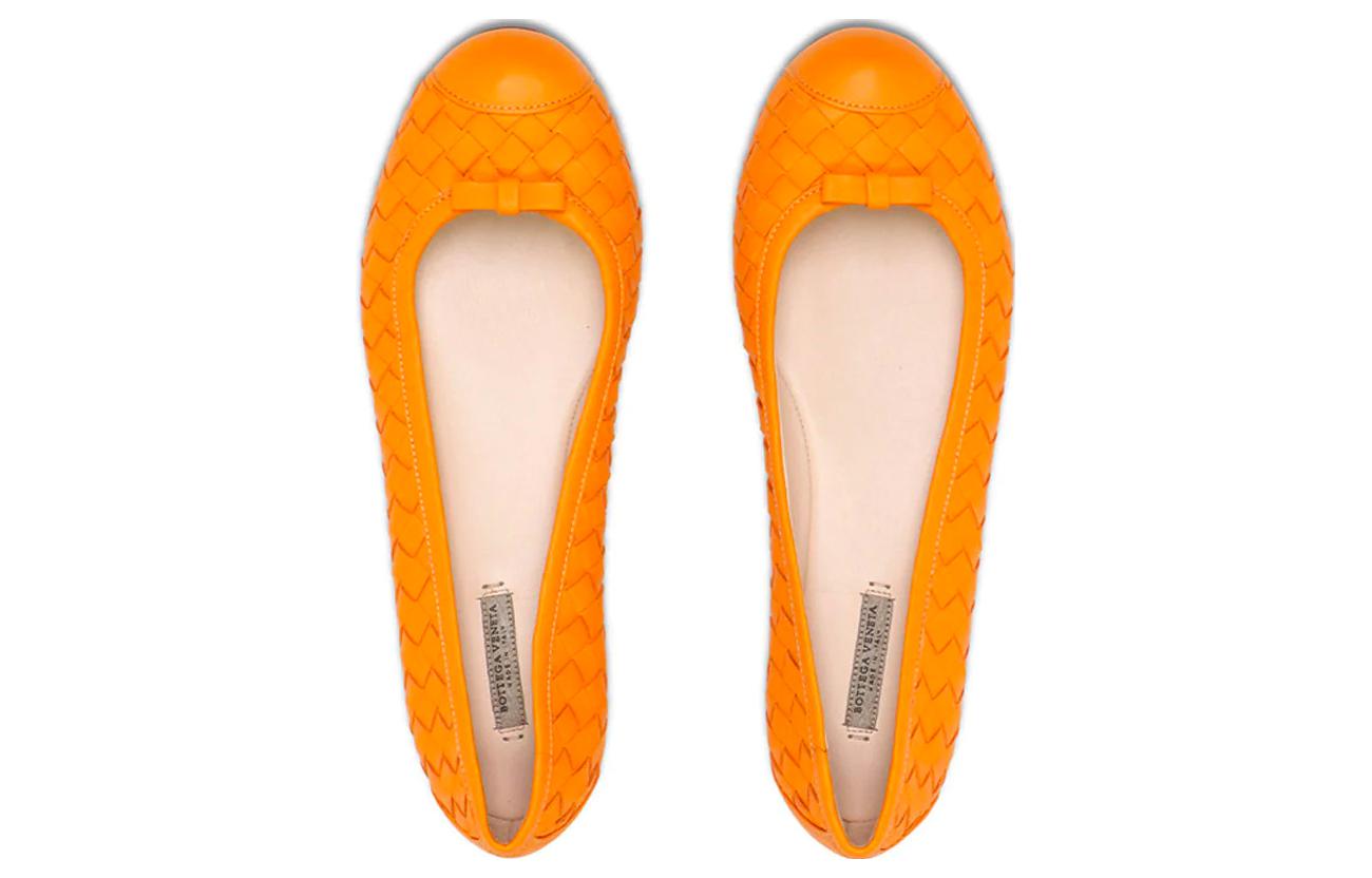 (W) Bottega Veneta Intrecciato Slip-On 'Orange' 圖 3