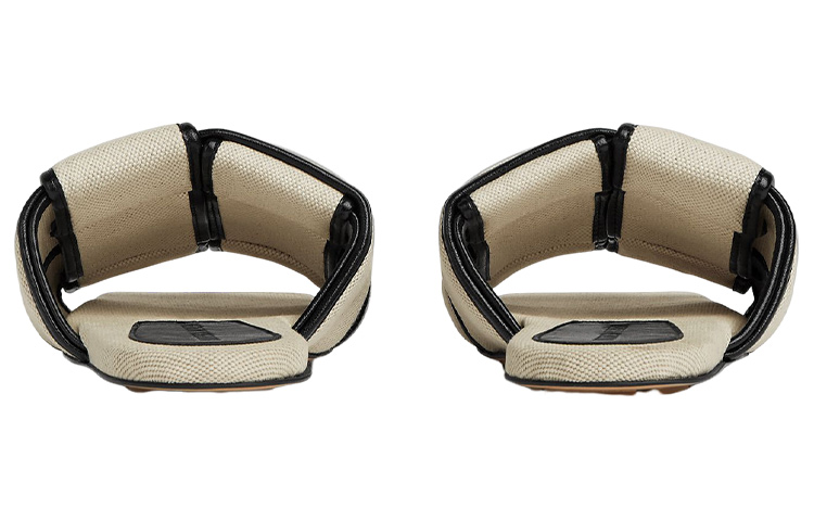 Shop (W) Bottega Veneta Intreccio Canvas Flat Mule ''Grijze Patchwork'' 741265V2X209220