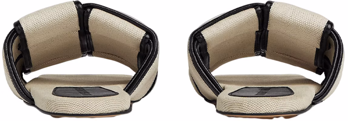 (W) Bottega Veneta Intreccio Canvas Flat Mule ''Grijze Patchwork'' 741265V2X209220 Shop (W) Bottega Veneta Intreccio Canvas Flat Mule ''Grijze Patchwork'' 741265V2X209220