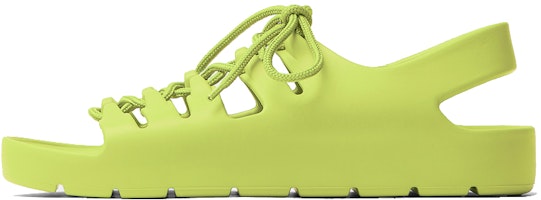 (Women) Bottega Veneta Jelly Rubber Flat Sandals 'Yellow' 667220V11T03492 (Women) Bottega Veneta Jelly Rubber Flat Sandals 'Yellow' 667220V11T03492