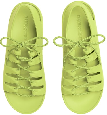 (Women) Bottega Veneta Jelly Rubber Flat Sandals 'Yellow' 667220V11T03492 Lookbook (Women) Bottega Veneta Jelly Rubber Flat Sandals 'Yellow' 667220V11T03492
