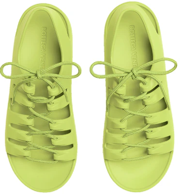 (Women) Bottega Veneta Jelly Rubber Flat Sandals 'Yellow' 667220V11T03492 Lookbook (Women) Bottega Veneta Jelly Rubber Flat Sandals 'Yellow' 667220V11T03492