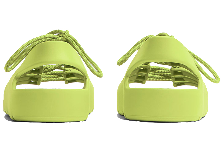 Purchase (Women) Bottega Veneta Jelly Rubber Flat Sandals 'Yellow' 667220V11T03492