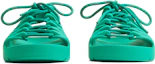 Shop (Women) Bottega Veneta Jelly Rubber Lace-up Flat Sandals 'Light Green' 667220V11T03548