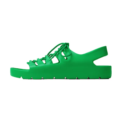 (W) Bottega Veneta Jelly Sandal 'Grass'