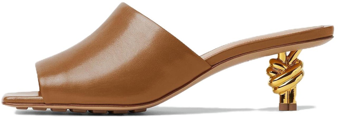 (W) 보테가 베네타 브라운 레더 슬라이드 샌들 764401VBSF02628 Buy (W) 보테가 베네타 브라운 레더 슬라이드 샌들 764401VBSF02628