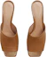 Lookbook (W) Bottega Veneta KNOT 'Sandal Kulit Cokelat Terbuka' 764401VBSF02628