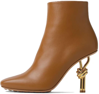 (W) Bottega Veneta KNOT Botín Tobillero 'Cremallera Marrón' 763831V3M702628 Buy (W) Bottega Veneta KNOT Botín Tobillero 'Cremallera Marrón' 763831V3M702628