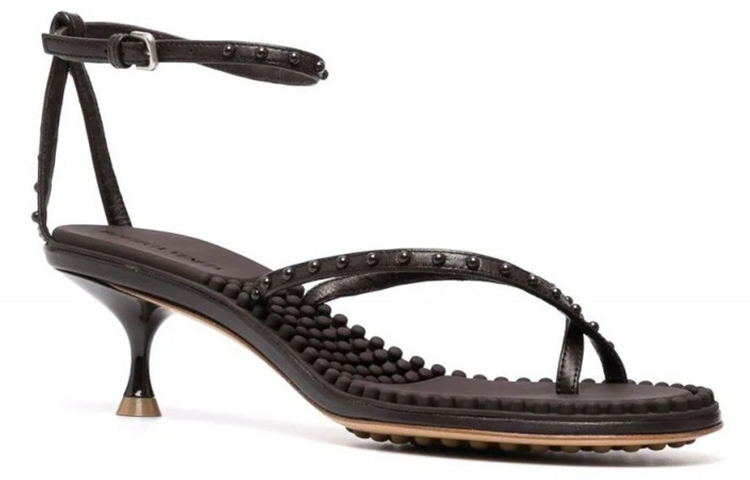 Order (Women) Bottega Veneta Lagoon Bubble 'Black Fashion Versatile Sport Sandal' 659006V0U502113