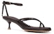 (W) Sandal Sukan Serbaguna Bottega Veneta Lagoon Bubble 'Hitam' 659006V0U502113