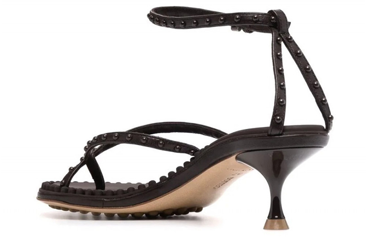 Lookbook (W) Sandal Sukan Serbaguna Bottega Veneta Lagoon Bubble 'Hitam' 659006V0U502113