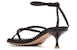 (W) Sandal Sukan Serbaguna Bottega Veneta Lagoon Bubble 'Hitam' 659006V0U502113