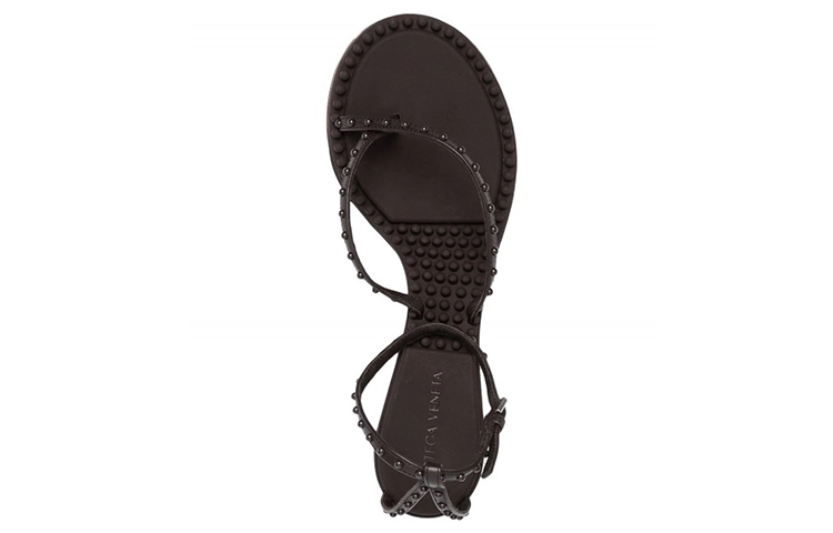 Shop (W) Sandal Sukan Serbaguna Bottega Veneta Lagoon Bubble 'Hitam' 659006V0U502113