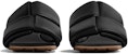 (W) Bottega Veneta Selipar Kulit Anak Biri-Biri 'Black Comfort' 763859VBSD01000