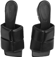 (W) Bottega Veneta Sandalias de Cuero Negro Punta Abierta 'Black Comfort' 763859VBSD01000 Lookbook (W) Bottega Veneta Sandalias de Cuero Negro Punta Abierta 'Black Comfort' 763859VBSD01000