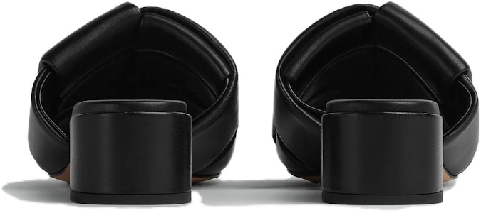 (W) Bottega Veneta Sandalias de Cuero Negro Punta Abierta 'Black Comfort' 763859VBSD01000 Shop (W) Bottega Veneta Sandalias de Cuero Negro Punta Abierta 'Black Comfort' 763859VBSD01000