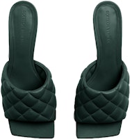 (W) Bottega Veneta Tumit Selipar Kulit Kambing 'Pine Green' 729764VBRR03125 Lookbook (W) Bottega Veneta Tumit Selipar Kulit Kambing 'Pine Green' 729764VBRR03125