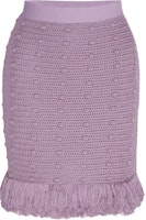 (Women) Bottega Veneta Lavender Mini Skirt SS21 648956V0DW05115 (Women) Bottega Veneta Lavender Mini Skirt SS21 648956V0DW05115