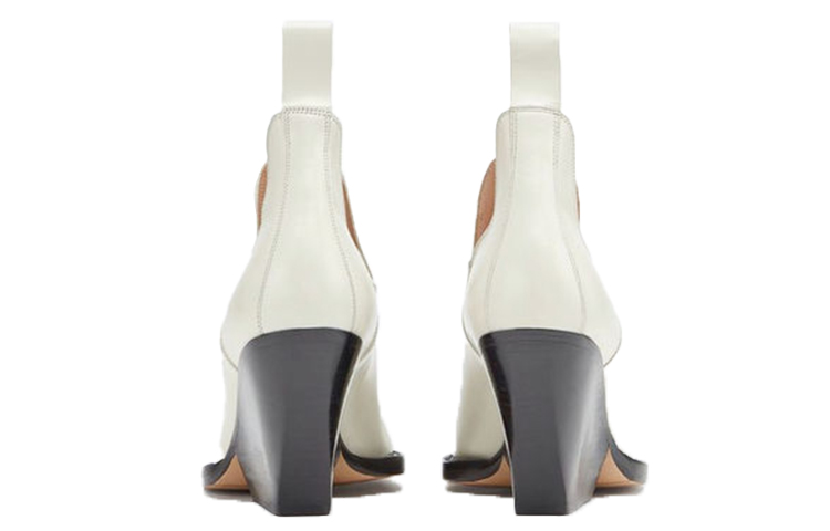 (W) Bottega Veneta Lean Boot 'Wax White' 圖 5
