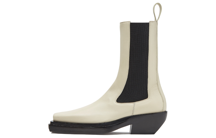 Buy Bottega Veneta 葆蝶家 BV Lean 切爾西靴 女款 白色