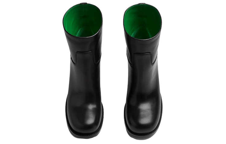 (W) Bottega Veneta Leather Ankle Boot 'Black' 圖 2